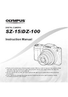 Olympus DZ 100 manual. Camera Instructions.